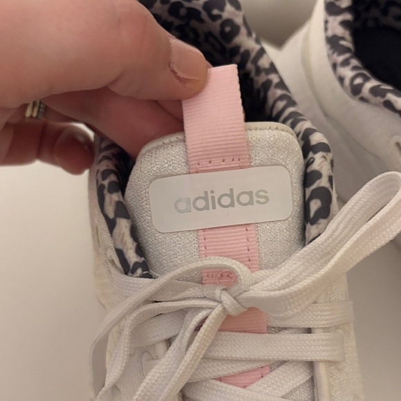 Adidas White Sneakers with Animal Print - Picture 3 of 7